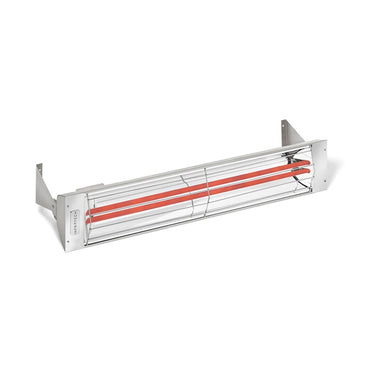 Infratech WD-Series 39-Inch 5000W Dual Element Electric Infrared Patio Heater - 480V - Stainless Steel - WD5048SS